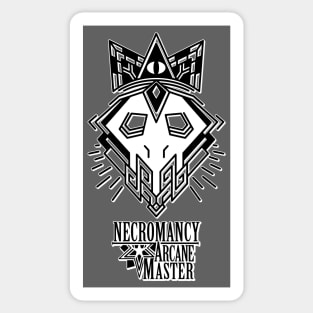 Necromancy arcane master Sticker